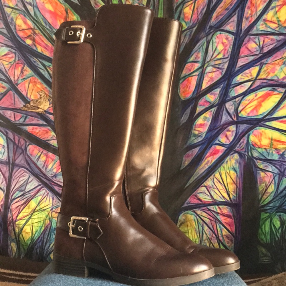 Brown Semi Leather Women’s Boots